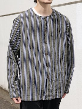 「CASEY CASEY（ケイシーケイシー）のアイテム」を使った、YOさん（メンズ・177cm）の秋コーディネート