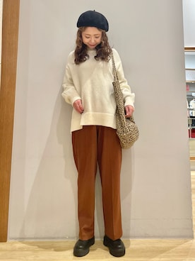 tomopuuさん(レディース・152cm)の冬コーディネート