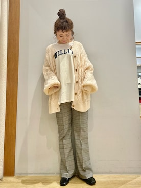 tomopuuさん（レディース・152cm）の冬コーディネート