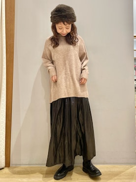 tomopuuさん（レディース・152cm）の冬コーディネート