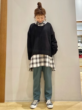tomopuuさん(レディース・152cm)の冬コーディネート