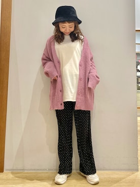 「ファー帽子」｜tomopuuさん（レディース・152cm）の秋コーディネート