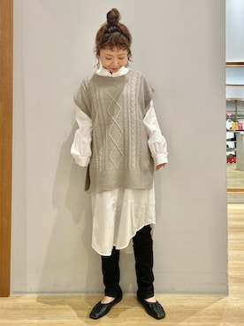 tomopuuさん（レディース・152cm）の秋コーディネート