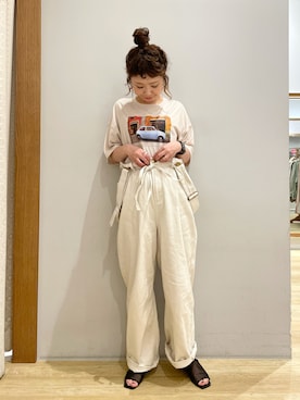 tomopuuさん（レディース・152cm）の夏コーディネート