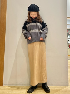 tomopuuさん（レディース・152cm）の冬コーディネート