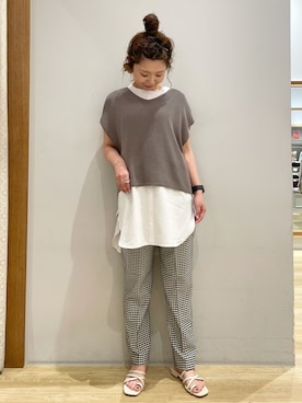 tomopuuさん（レディース・152cm）の夏コーディネート