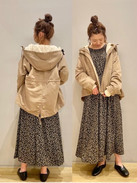 tomopuuさん（レディース・152cm）の秋コーディネート