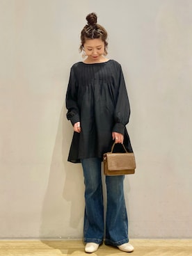 tomopuuさん（レディース・154cm）の春コーディネート