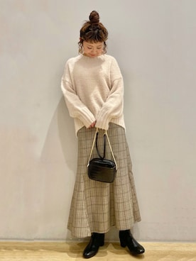 tomopuuさん（レディース・152cm）の冬コーディネート