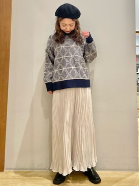 tomopuuさん（レディース・152cm）の冬コーディネート
