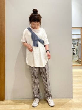 tomopuuさん（レディース・152cm）の夏コーディネート