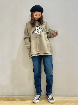 「Areeam（アリーム）のアイテム」を使った、tomopuuさん（レディース・152cm）の冬コーディネート