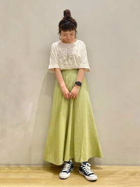 tomopuuさん（レディース・154cm）の春コーディネート