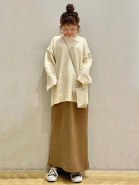 tomopuuさん(レディース・152cm)の冬コーディネート