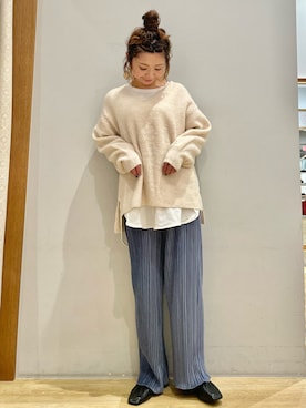 tomopuuさん（レディース・152cm）の冬コーディネート