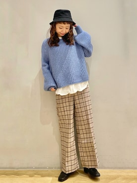 tomopuuさん（レディース・152cm）の冬コーディネート