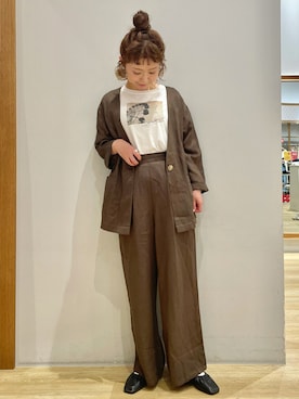 tomopuuさん（レディース・152cm）の秋コーディネート