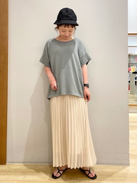 tomopuuさん（レディース・152cm）の夏コーディネート