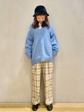 tomopuuさん（レディース・152cm）の冬コーディネート