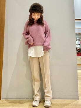 「イオンモール新小松」｜tomopuuさん（レディース・152cm）の冬コーディネート