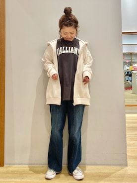 tomopuuさん（レディース・152cm）の秋コーディネート