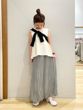 tomopuuさん（レディース・152cm）の夏コーディネート