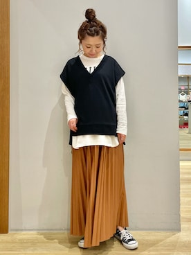 tomopuuさん（レディース・152cm）の秋コーディネート