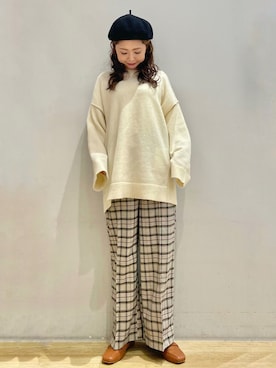 tomopuuさん（レディース・152cm）の冬コーディネート