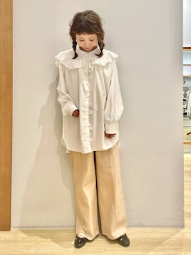 「SLURR（スラ―）のアイテム」を使った、tomopuuさん（レディース・152cm）の秋コーディネート