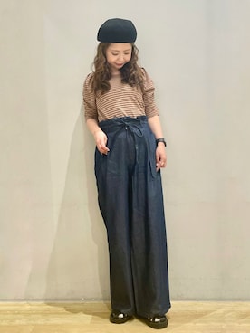 tomopuuさん（レディース・154cm）の春コーディネート