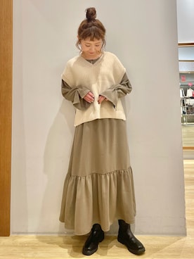 tomopuuさん(レディース・152cm)の秋コーディネート