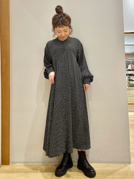 「SLURR（スラ―）のアイテム」を使った、tomopuuさん（レディース・152cm）の秋コーディネート