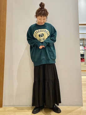 「あけましておめでとうございます！」｜tomopuuさん（レディース・152cm）の冬コーディネート