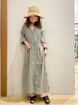 tomopuuさん（レディース・152cm）の夏コーディネート