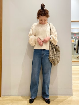 「SLURR（スラ―）のアイテム」を使った、tomopuuさん（レディース・152cm）の秋コーディネート