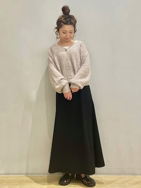 tomopuuさん（レディース・154cm）の春コーディネート