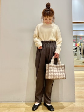 tomopuuさん（レディース・152cm）の冬コーディネート