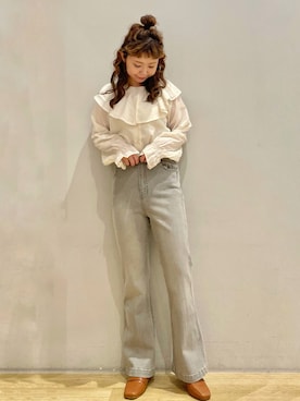 tomopuuさん（レディース・154cm）の春コーディネート