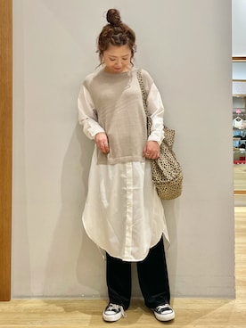 tomopuuさん（レディース・152cm）の秋コーディネート