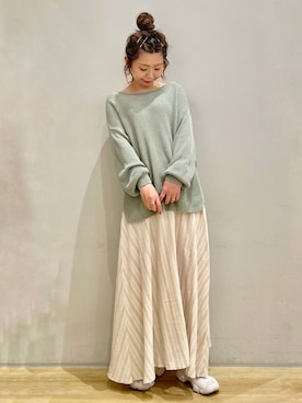 「ごきげんウィーク」｜tomopuuさん（レディース・154cm）の春コーディネート