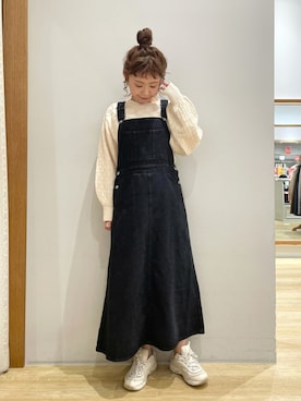 「AMERICAN HOLIC」｜「アイテム（ジャンパースカート）」を使った、tomopuuさん（レディース・152cm）の夏コーディネート