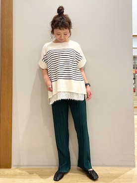 tomopuuさん（レディース・152cm）の夏コーディネート