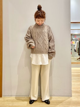 tomopuuさん（レディース・152cm）の秋コーディネート