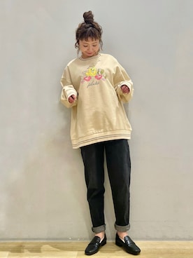 「Areeam（アリーム）のアイテム」を使った、tomopuuさん（レディース・152cm）の冬コーディネート