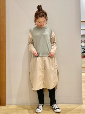 tomopuuさん（レディース・152cm）の冬コーディネート