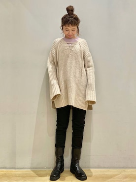 tomopuuさん(レディース・152cm)の冬コーディネート