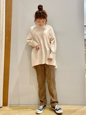 tomopuuさん（レディース・152cm）の冬コーディネート
