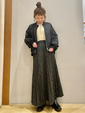 tomopuuさん（レディース・152cm）の冬コーディネート