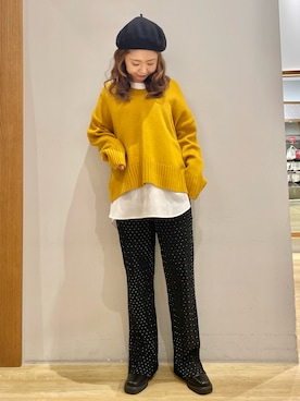 tomopuuさん（レディース・152cm）の冬コーディネート
