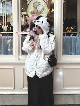 「RANDA（ランダ）のアイテム」を使った、lvl0e7さん（レディース・164cm）の冬コーディネート